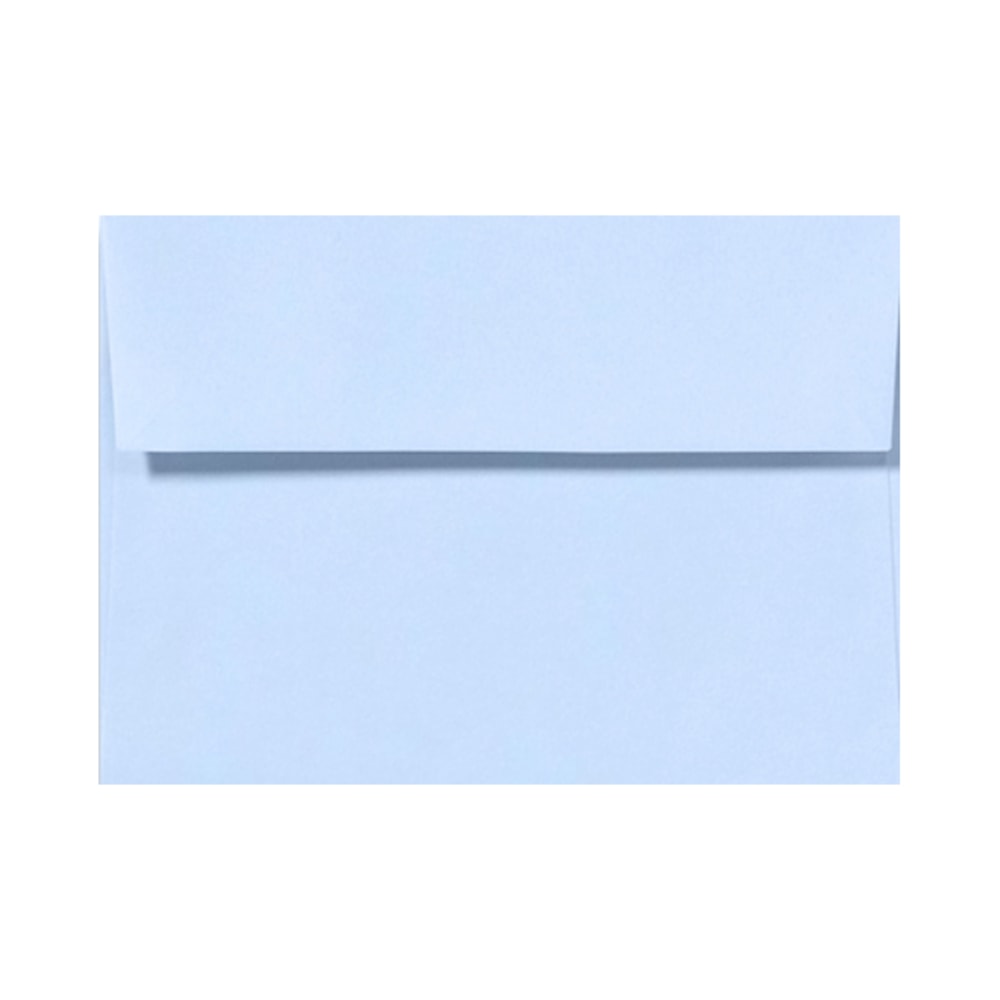 LUX Invitation Envelopes, A9, Peel & Press Closure, Baby Blue, Pack Of 50