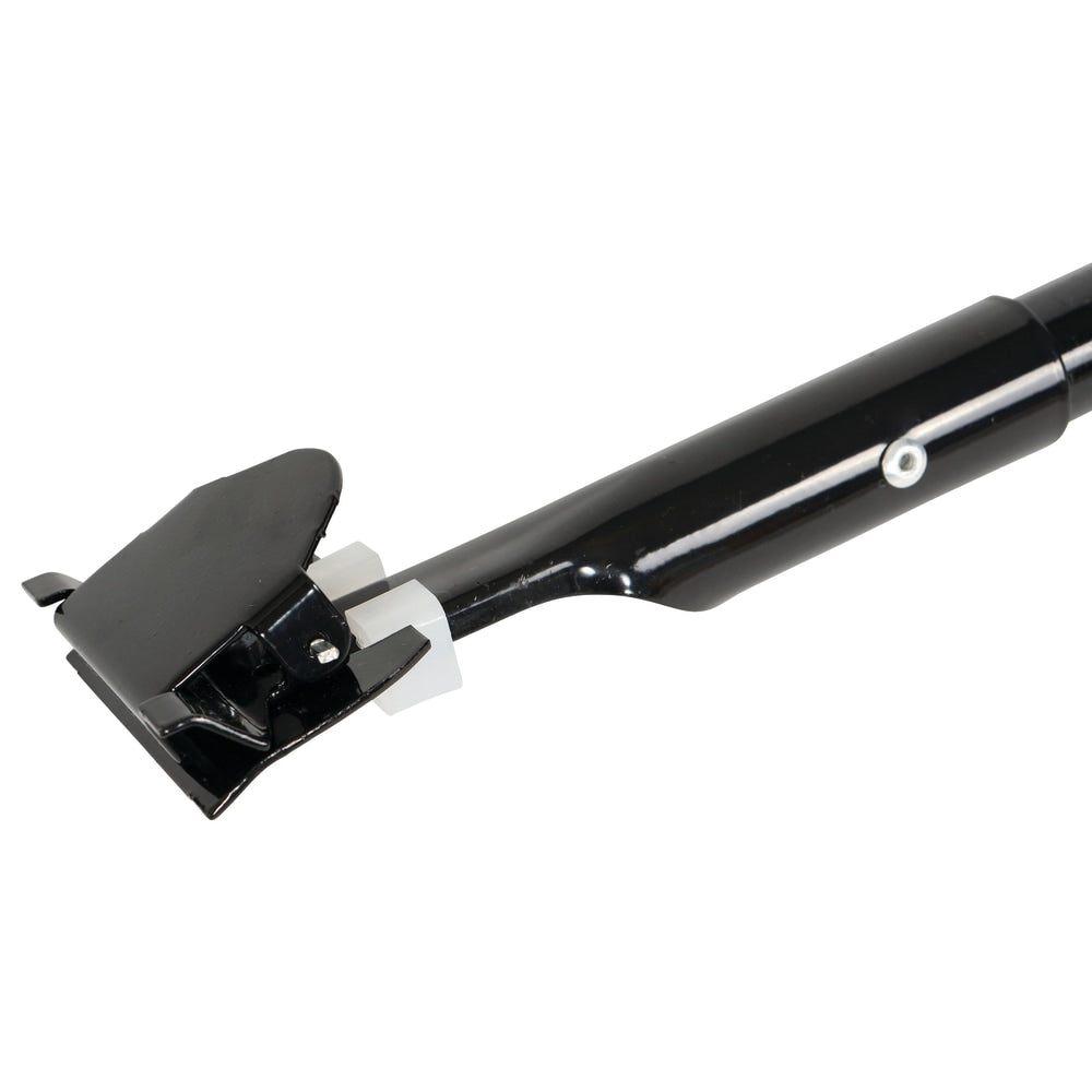 Globe Commercial Products Snap-On Metal Dust Mop Handle, 60in, Black, 3108EA