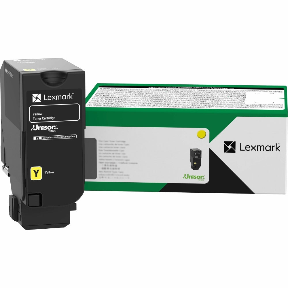 Lexmark Unison Original Laser Toner Cartridge - Yellow - 1 Each - 5000 Pages