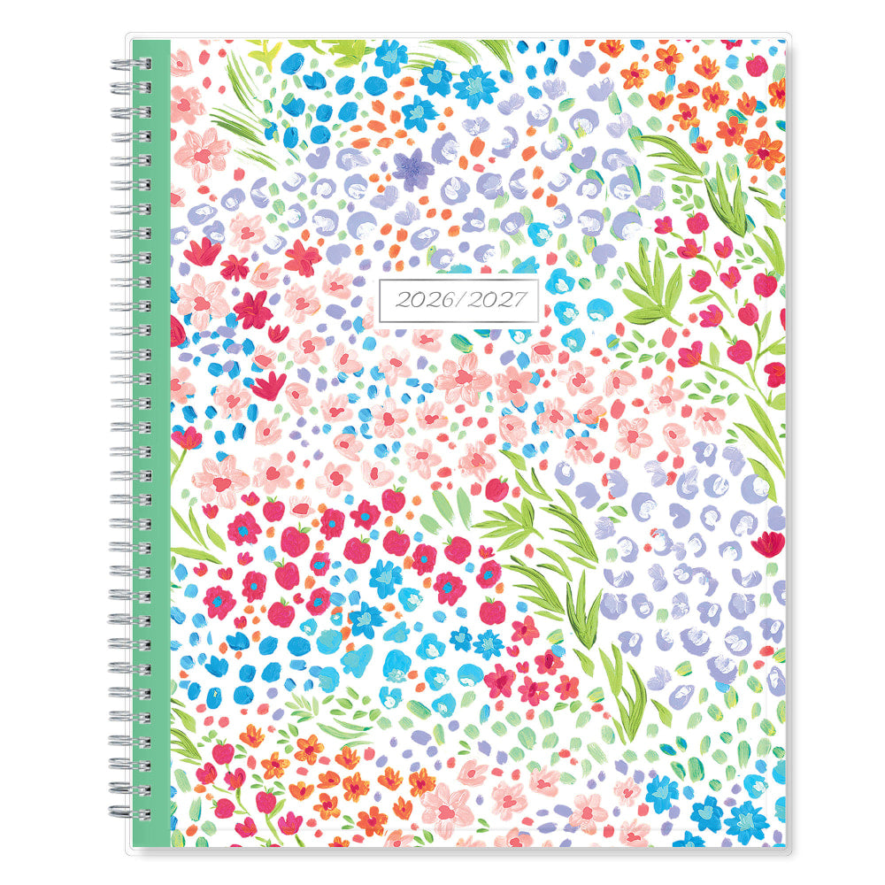 Teacher Lesson Planner BS Ditsy Dapple 8.5x11 AY26-27 W/M