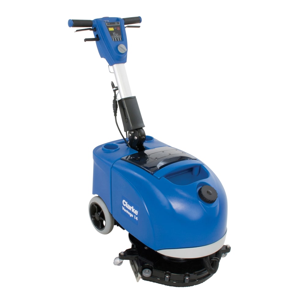 Clarke Vantage 14 Battery-Operated Micro Scrubber, 14 1/2in