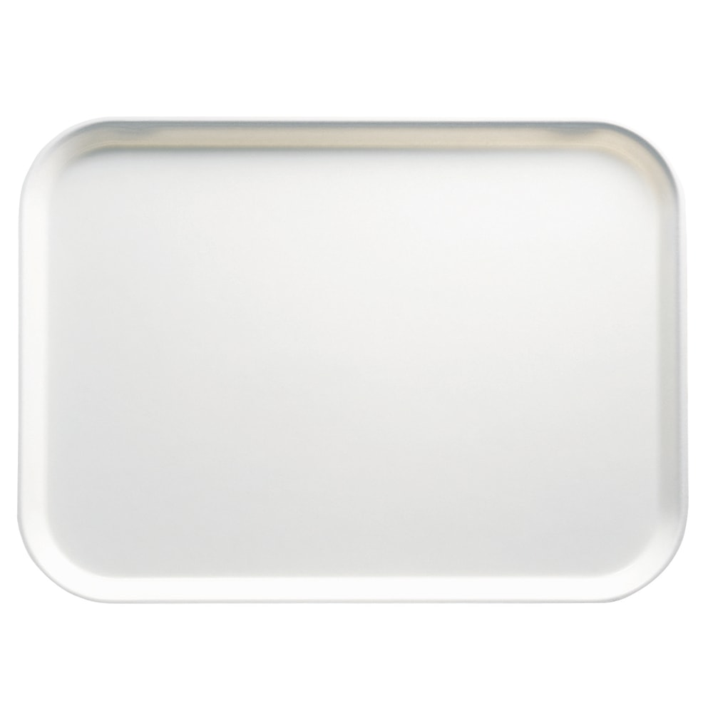 Cambro Camtray Rectangular Serving Trays, 15in x 20-1/4in, White, Pack Of 12 Trays