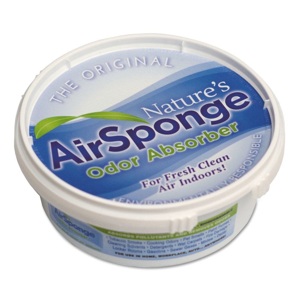 Natures Air Sponge Odor Absorber,  Neutral, 0.5 lb Cup, 24/Carton