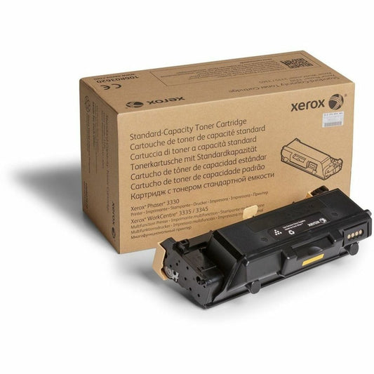 Xerox Genuine Phaser 3330, WorkCentre 3300 Series Black Standard capacity Toner Cartridge (2600 Pages) - 106R03620 - 2600 Pages