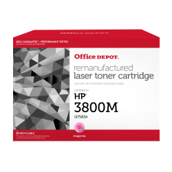 Office Depot Remanufactured Magenta Toner Cartridge Replacement For HP 503A, OD3800M