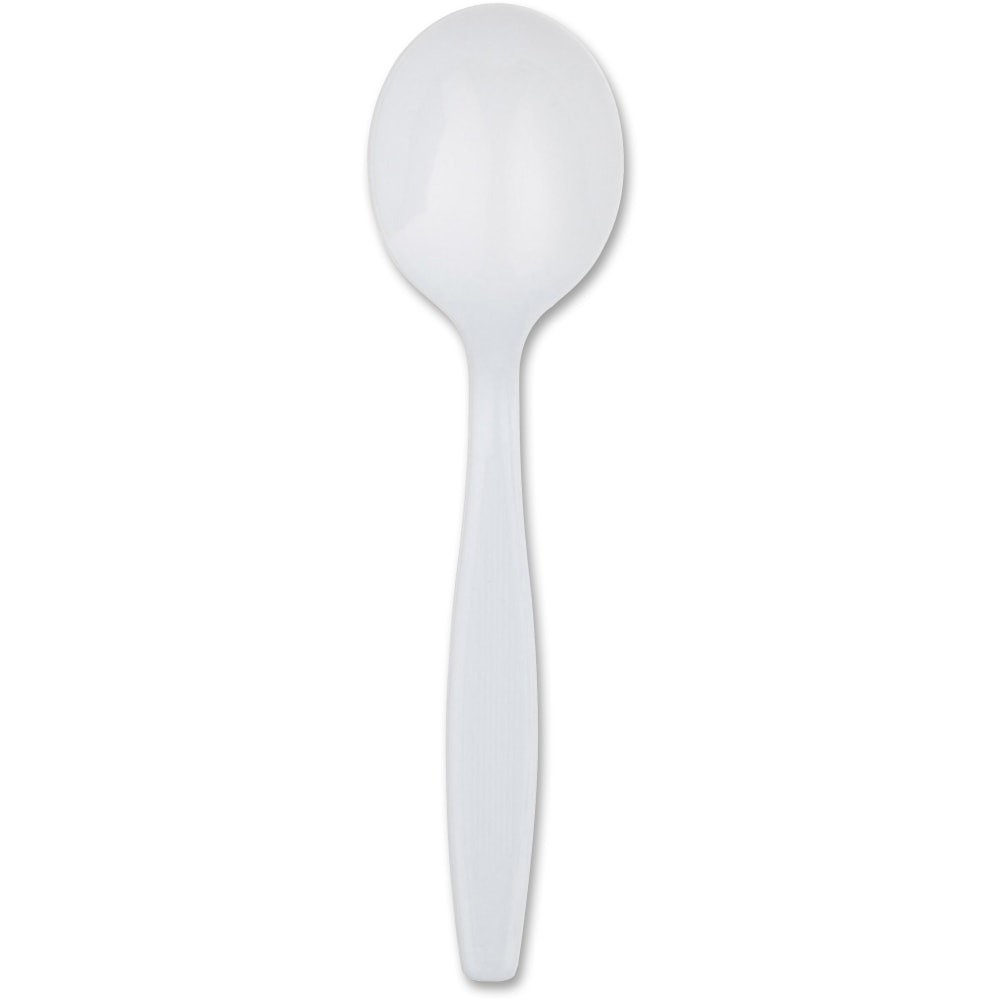 Dixie Heavyweight Plastic Cutlery - 1 Piece(s) - 1000/Carton - Plastic - White