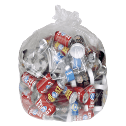 Pitt Plastics Industrial Quality 2-mil Can Liners, 60 Gallons, 38in x 60in, Clear, Pack Of 100