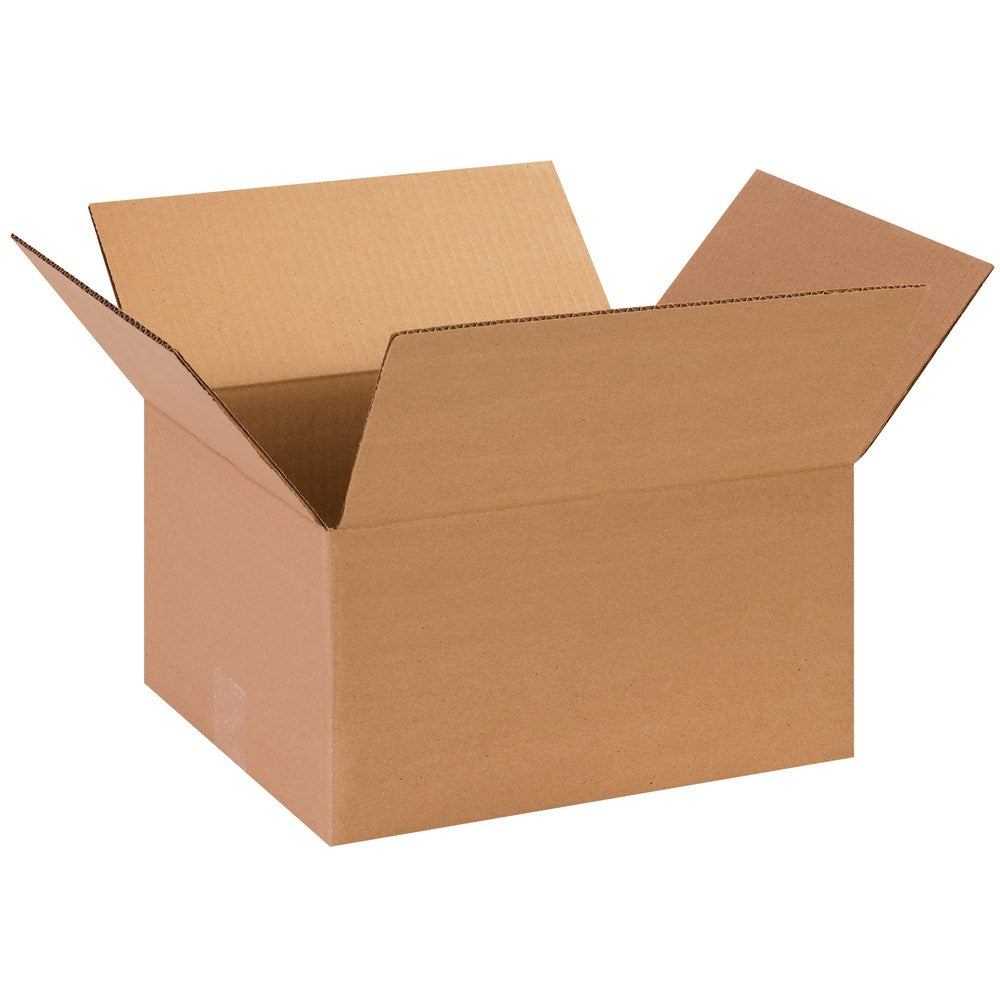 Partners Brand Corrugated Boxes, 13in x 11in x 7in, Kraft, Pack Of 25