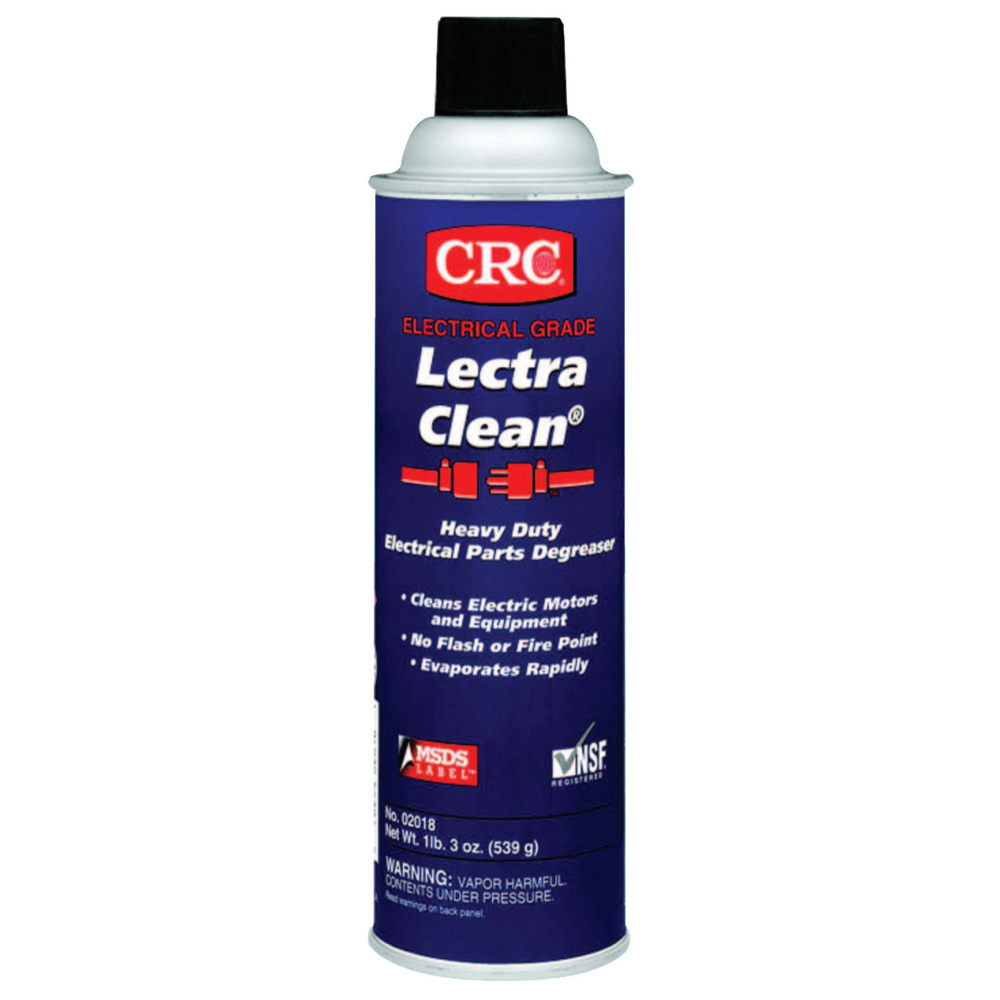 CRC Lectra Clean Heavy-Duty Aerosol Degreaser, 19 Oz Can, Case of 12