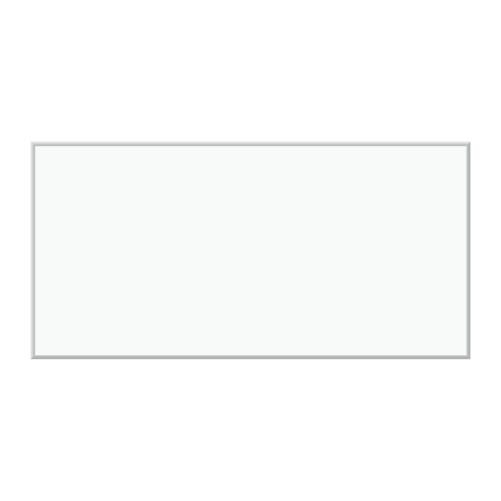 U Brands Magnetic Dry-Erase Board, 96in X 48in, Silver Aluminum Frame, Actual Size 95in X 47in (2891U00-01)