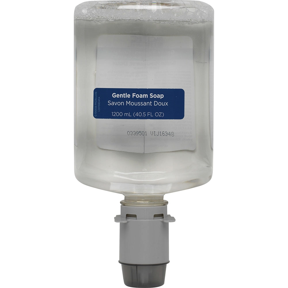 Pacific Blue Ultra Gentle Foam Hand Soap Refills for Automated Dispensers, Dye & Fragrance Free, 1200 mL (40.58 Oz), 3 Bottles per Case