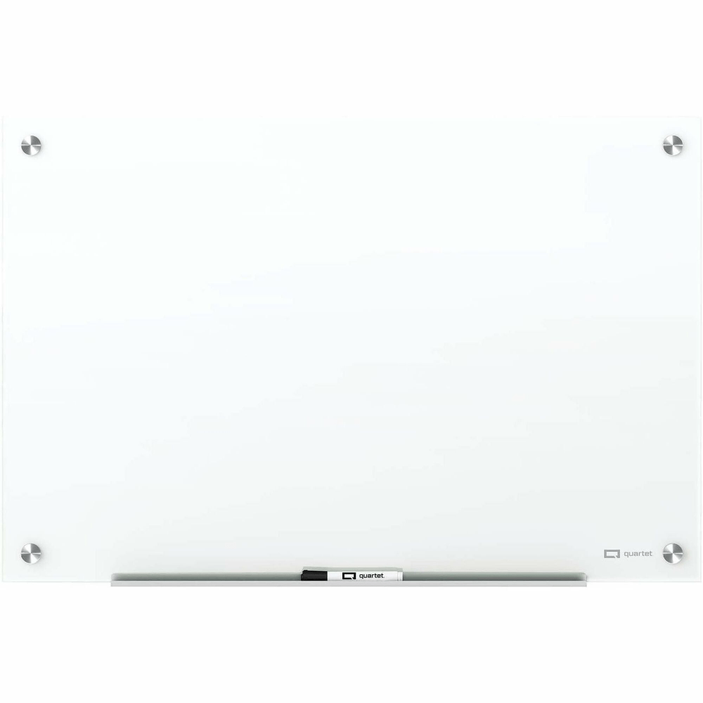 Quartet Magnetic Unframed Dry-Erase Whiteboard, 72in x 48in, Brilliance White