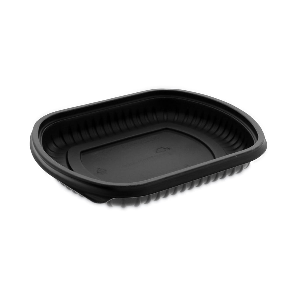 Pactiv Evergreen EarthChoice MealMaster Containers, 16 Oz, Black, Plastic, Carton Of 252 Containers