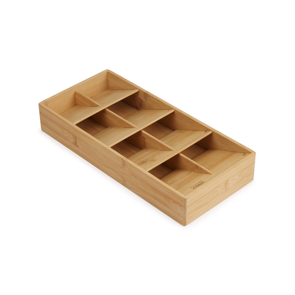 Joseph Joseph Cutlery Organizer Set, 2-1/2inH x 7inW x 15inD, Brown