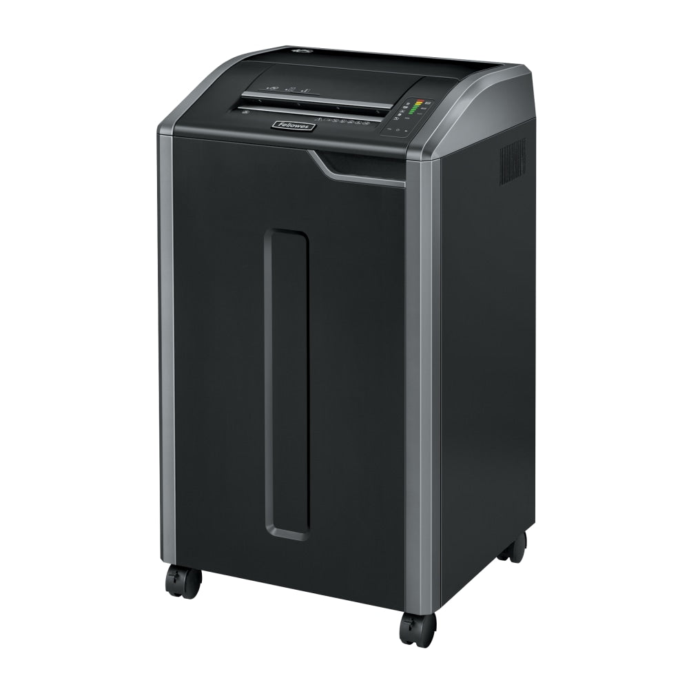 Fellowes Powershred 425i 100% Jam Proof BAA Compliant 38-Sheet Strip-Cut Continuous Duty Large Office Shredder