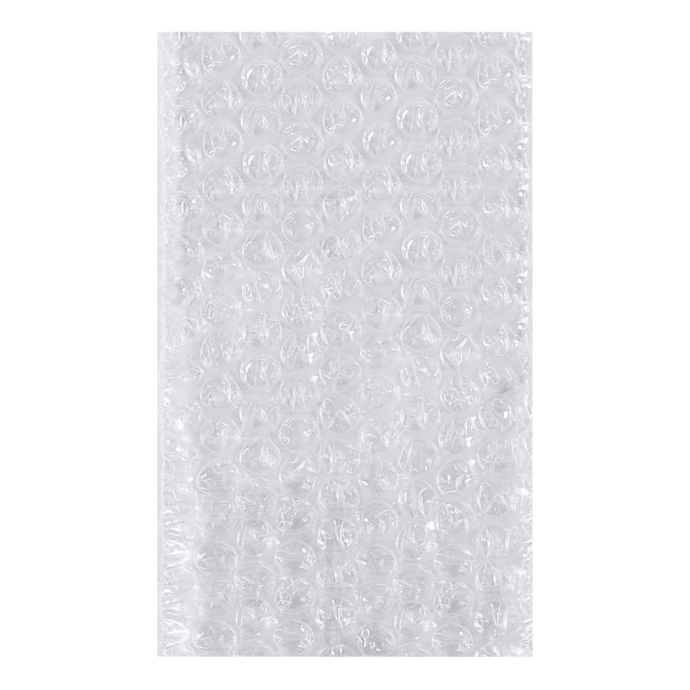 Partners Brand Flush-Cut Bubble Pouches, 18inH x 15inW, Clear, Case Of 150 Pouches