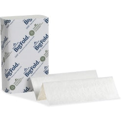 Pacific Blue Ultra Bigfold Premium Recycled Paper Towels by GP Pro - 1 Ply - 10.20inx10.80in - White - Paper - 33587