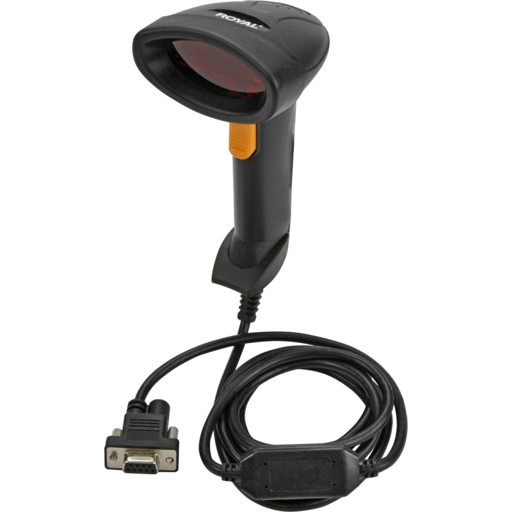 Royal PS700-LSR Barcode Scanner, 6inH x 2-3/4inW x 2-1/2inD, Black
