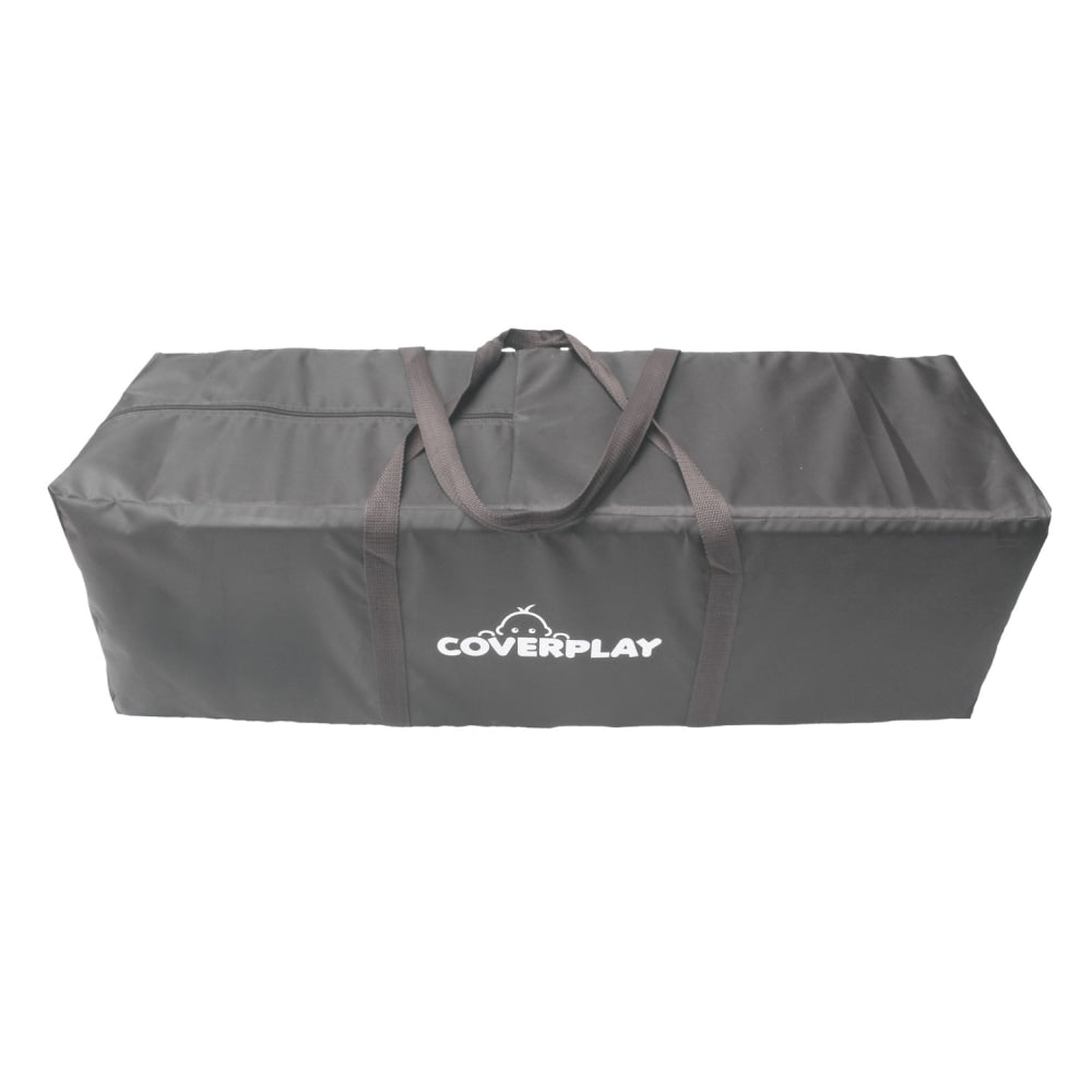 Coverplay Polyester Play Yard Travel Bags, 9inH x 7inW x 9inD, Gray, Case Of 6 Bags