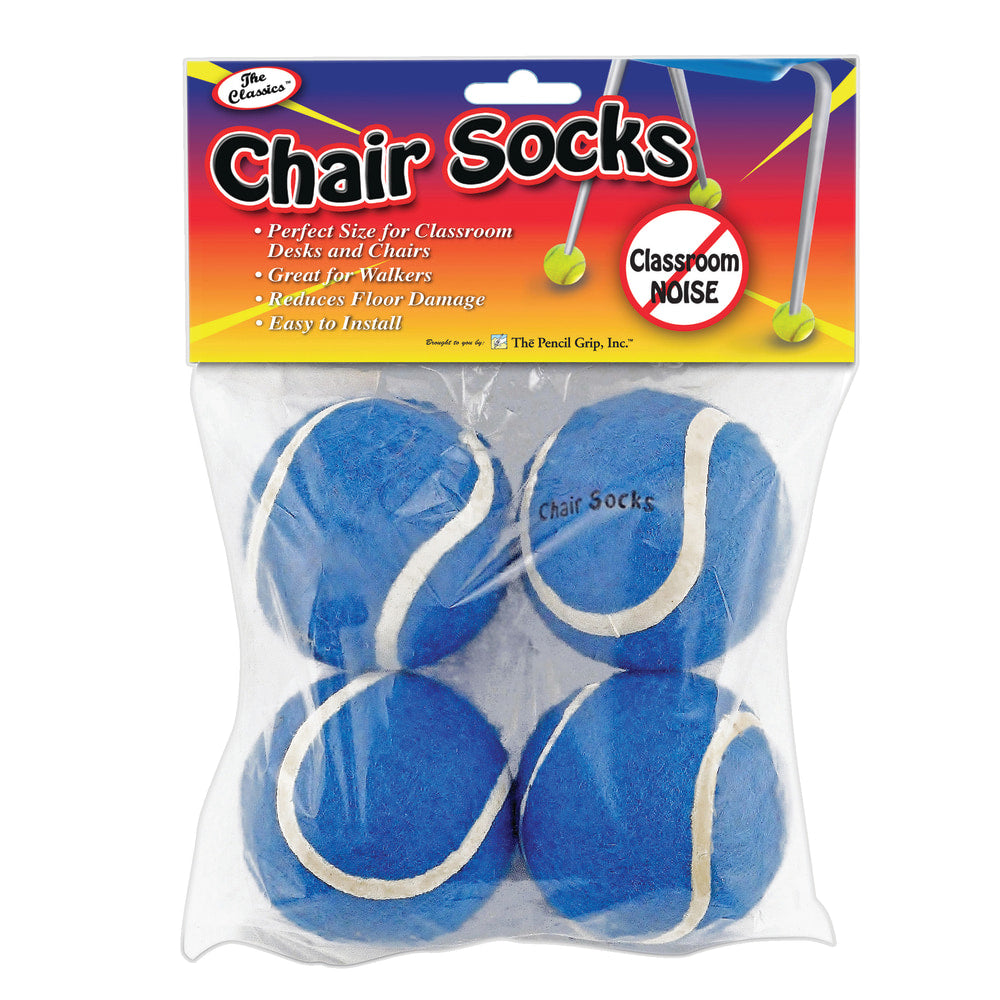 The Pencil Grip Chair Socks, Blue, Pack Of 144 Chair Socks