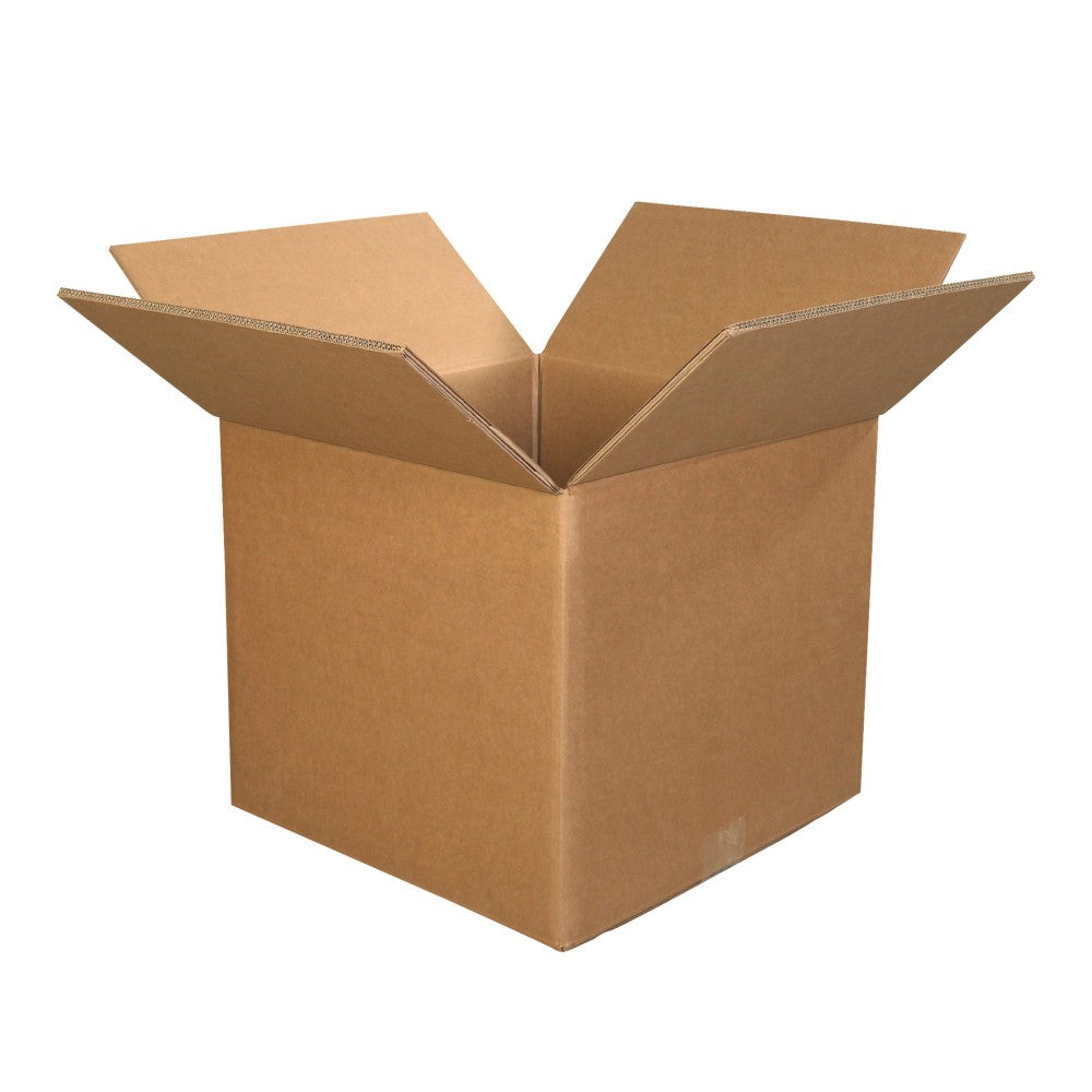 Partners Brand Triple Wall Boxes, 12in x 12in x 12in, Kraft, Bundle Of 5 Boxes
