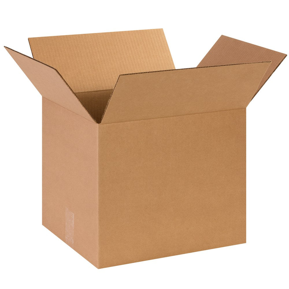 Partners Brand Corrugated Boxes, 14in x 12in x 12in, Kraft, Pack Of 25