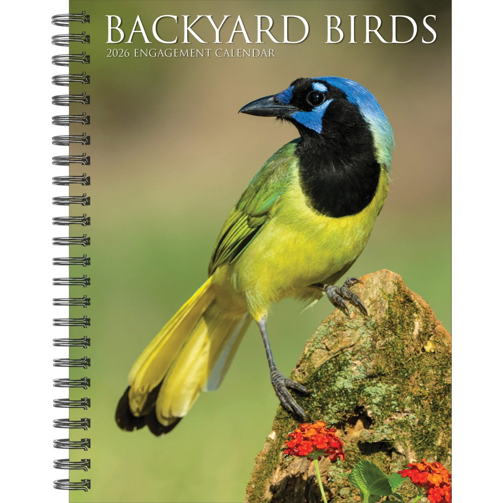 2026 Willow Creek Press Weekly Engagement Calendar, 6-1/2in x 8-1/2in, Backyard Beauties, January To December, 54574