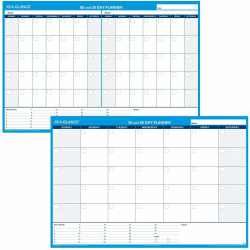 AT-A-GLANCE Undated Erasable/Reversible Wall Planner, 30/60 Day, 48in x 32in, 30% Recycled, PM33328