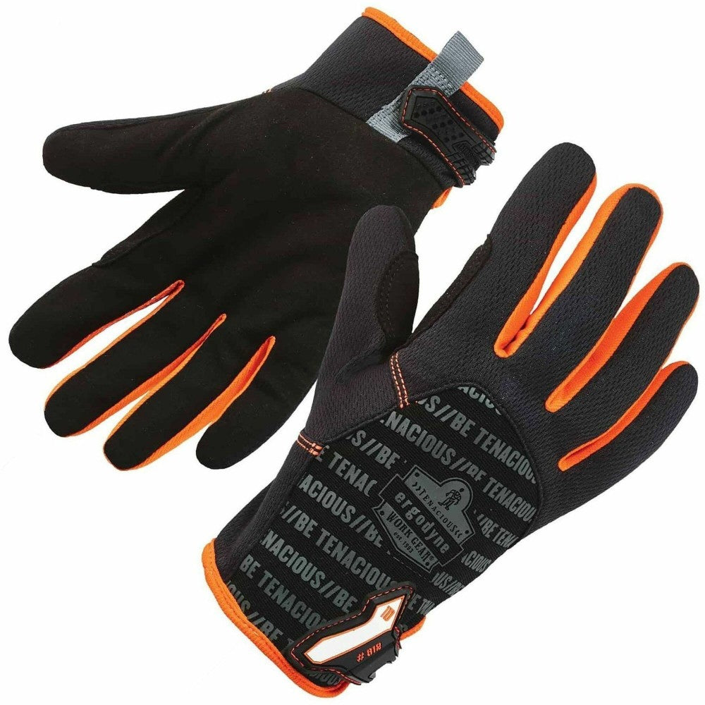 Ergodyne Proflex 812 Standard Utility Gloves, X-Large, Black