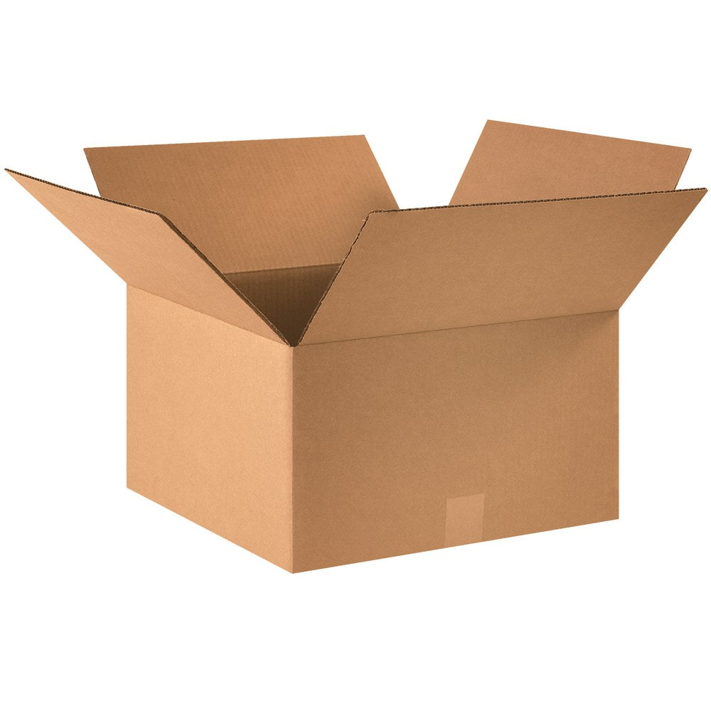 Partners Brand Corrugated Boxes, 16in x 14in x 12in, Kraft, Pack Of 25, 16169