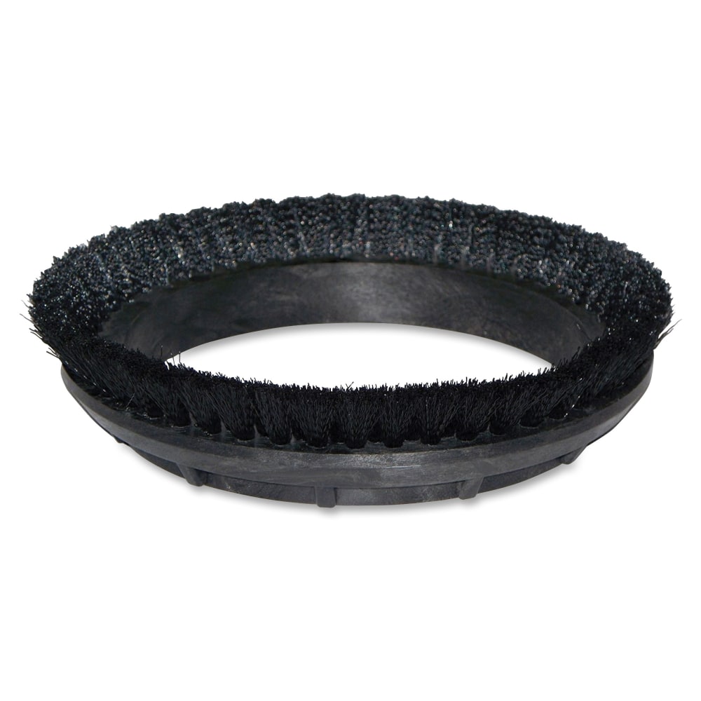 Oreck Floor Machine Black Carpet Brush - Nylon Bristle - 12in Overall Diameter - Black - 1 Each