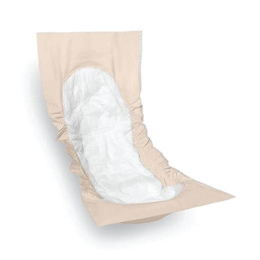 FitRight Disposable Liners, Moderate, 13in x 30in, Yellow, 20 Liners Per Bag, Case Of 4 Bags