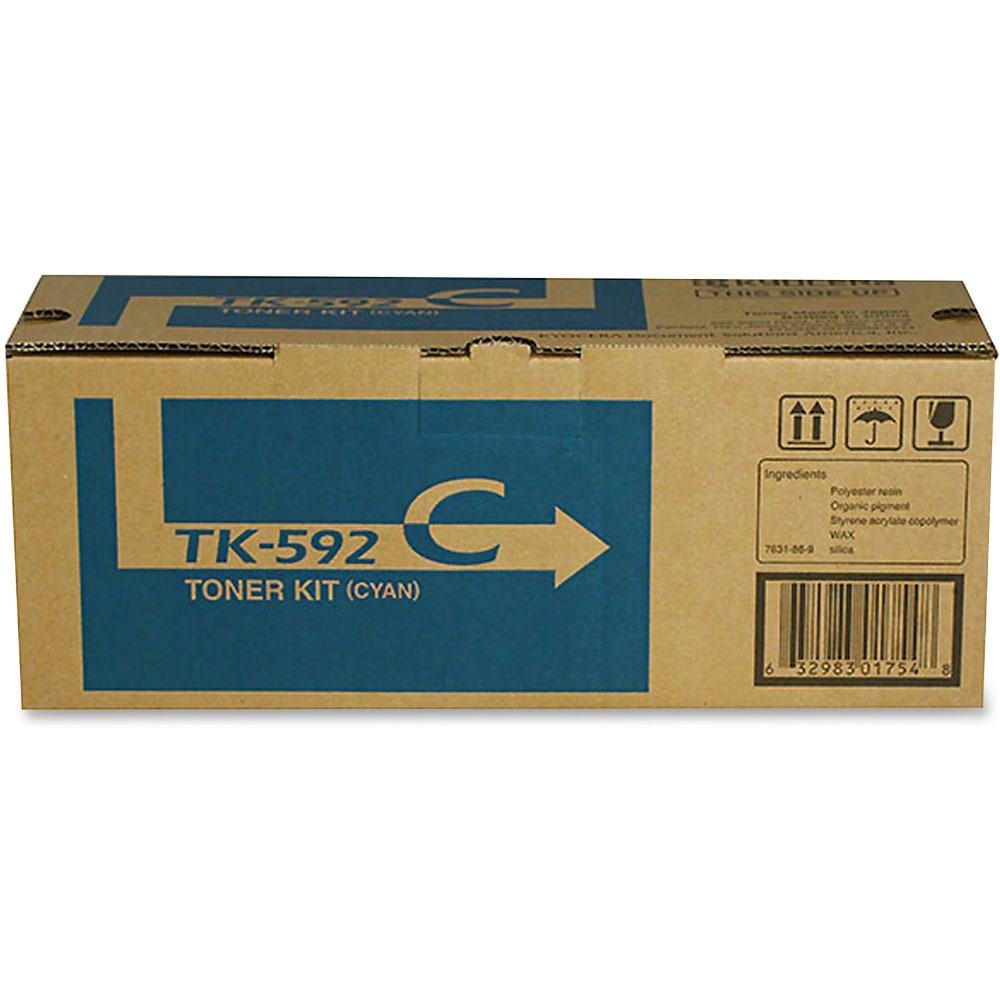Kyocera TK-592 Cyan Toner Cartridge