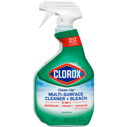 Clorox Clean-Up Multi-Surface Cleaner with Bleach, Original, Spray Bottle, 32 Fluid Ounces (01204)