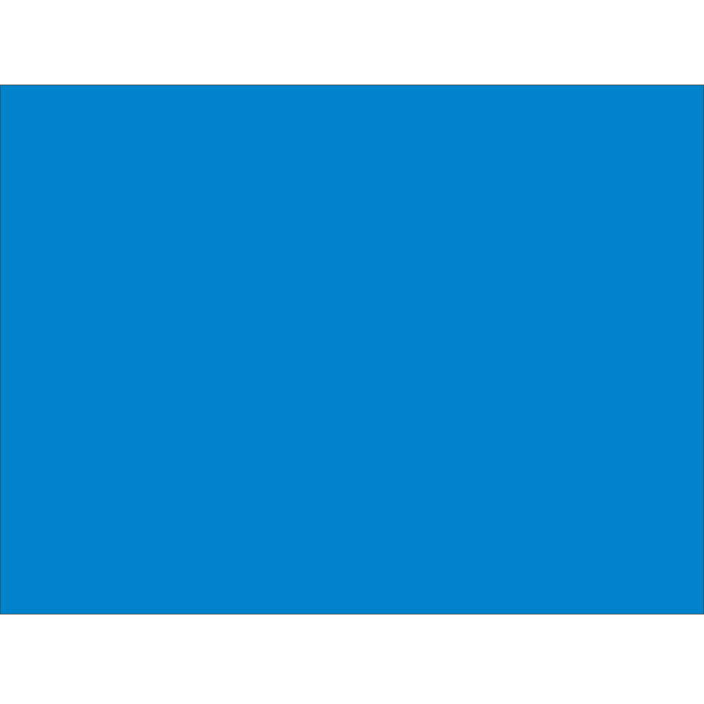 Tape Logic WriteOn Inventory Labels, DL631C, Rectangle, 4in x 2 3/4in, Light Blue, Roll Of 500
