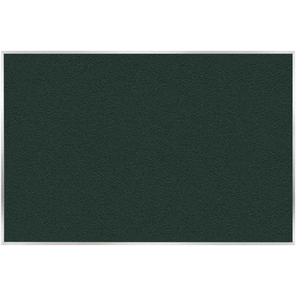 Ghent Vinyl Bulletin Board, 48in x 120in, Aluminum Frame, Ebony