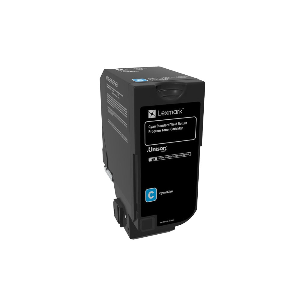 Lexmark 74C1SC0 Cyan Return Program Toner Cartridge