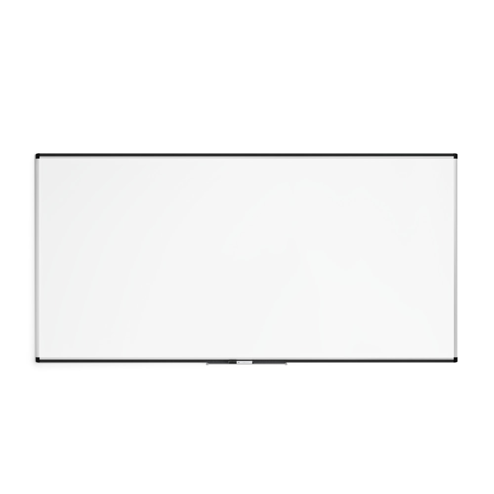 U Brands PINIT Magnetic Dry-Erase Board, 96in X 48in, Silver Aluminum Frame, Actual Size 95in X 47in (2809U00-01)