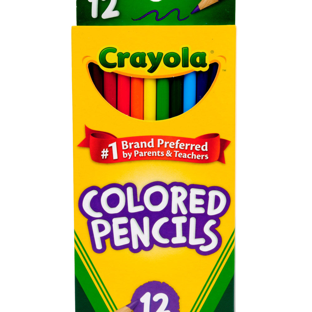Crayola 12ct Colored Pencils, Back to School Supplies, Classroom Must Haves