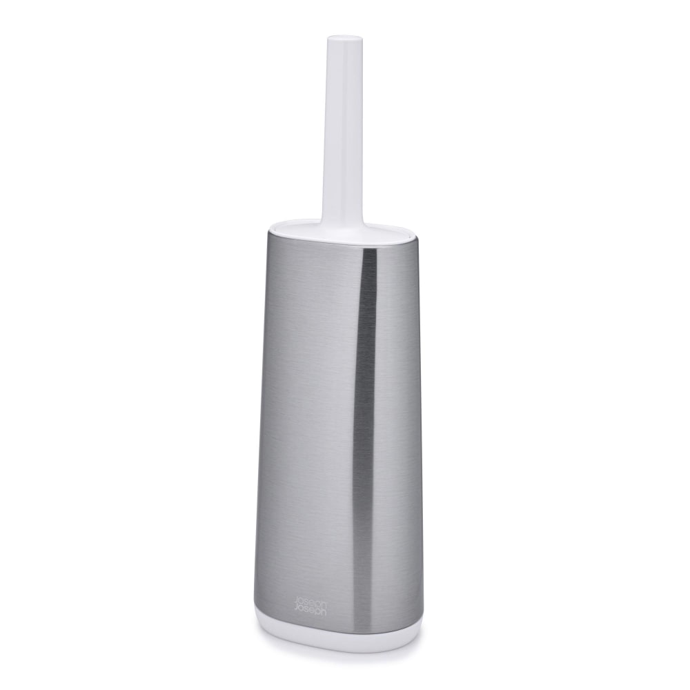Joseph Joseph Toilet Brush With Holder, 17in, Silver