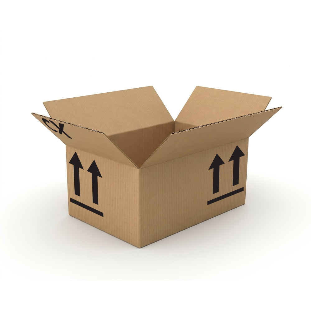 Standard-Duty Single Wall Corrugated Shipping Boxes, Each Box 9-1/2in x 6-1/2in x 4-1/2in, Kraft, Pallet Qty 900
