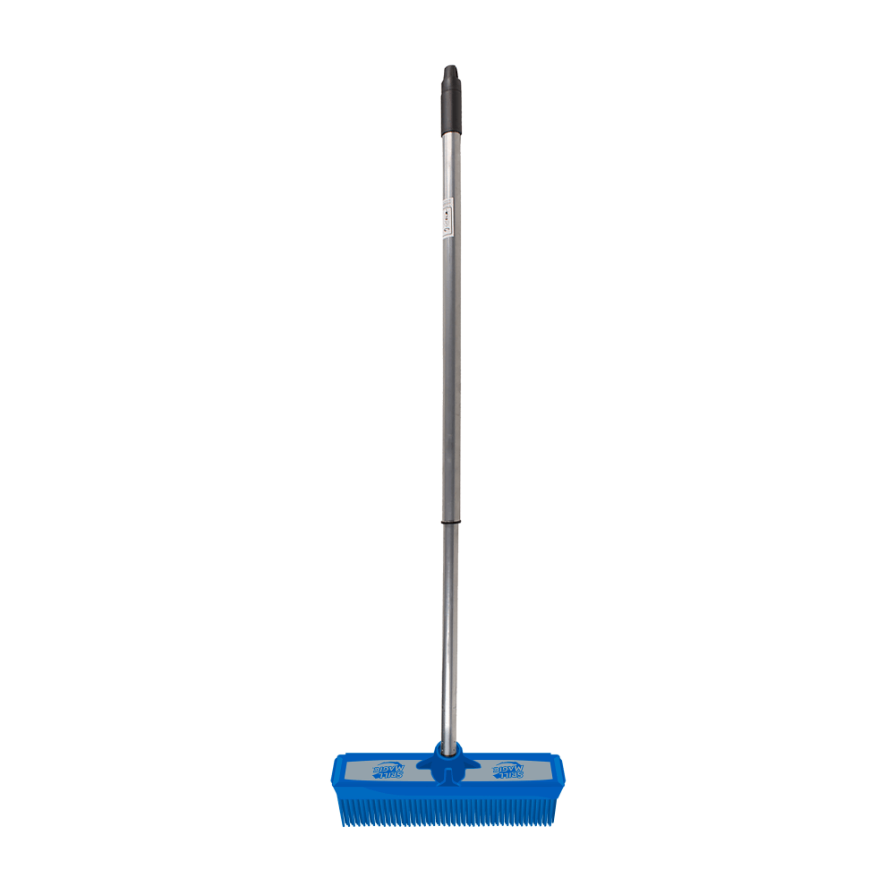 Spill Magic Telescopic Broom w/Rubber Squeegee Head, case of 6 brooms