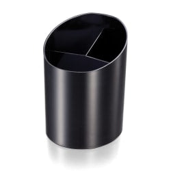 Office Depot Brand 30% Recycled Big Pencil Cup, Black