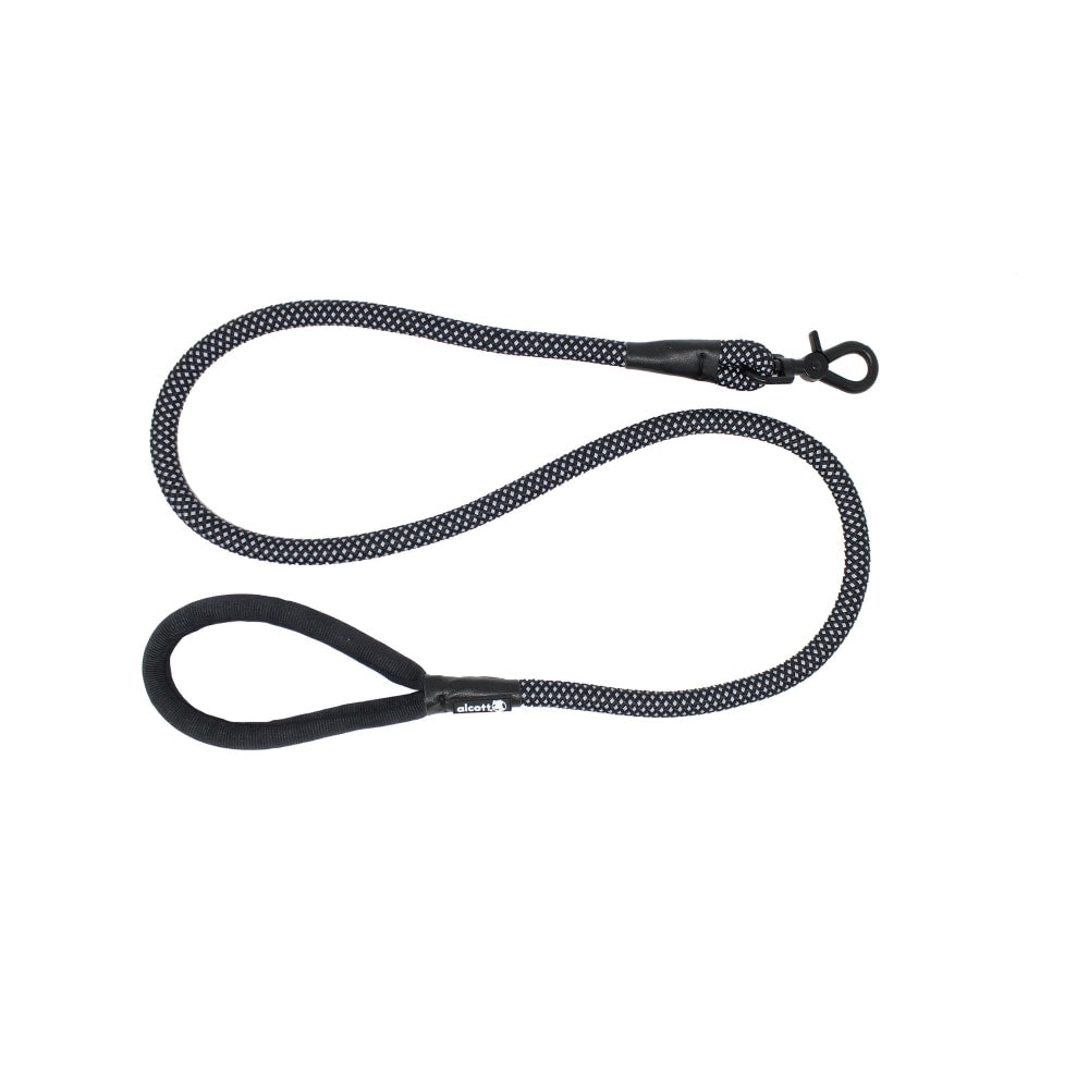 Alcott Rope Leash, 5L, Medium, Black