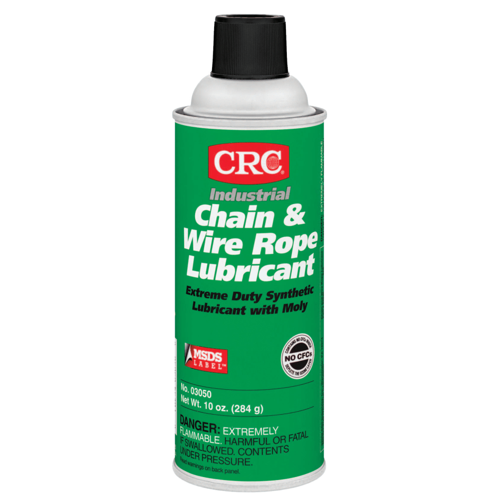 CRC Chain And Wire Rope Lubricant, 16 Oz Aerosol Can, Pack of 12
