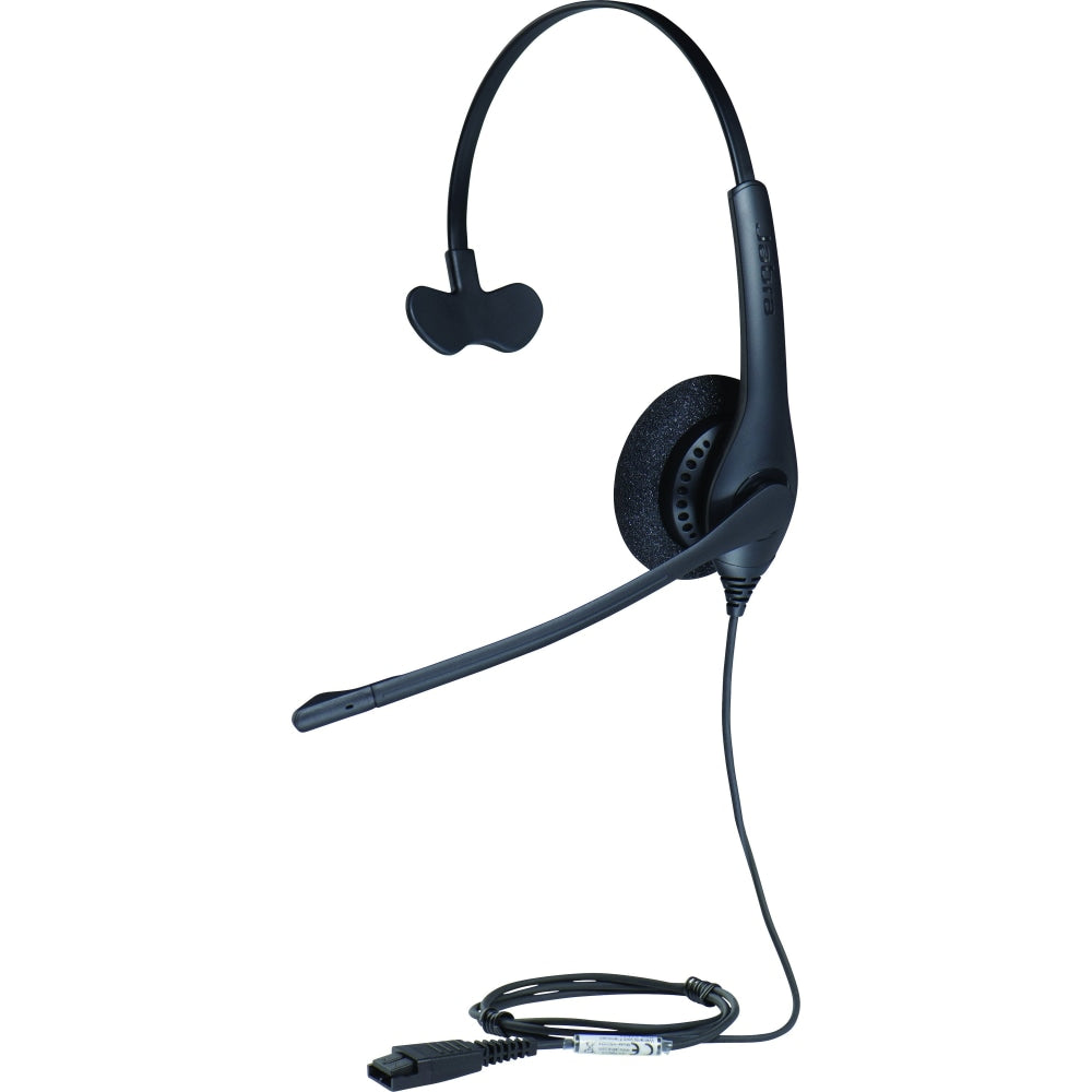 Jabra BIZ 1500 Headset - Mono - Quick Disconnect - Wired - 300 Ohm - 20 Hz to 4.50 kHz - Over-the-head - 15130157