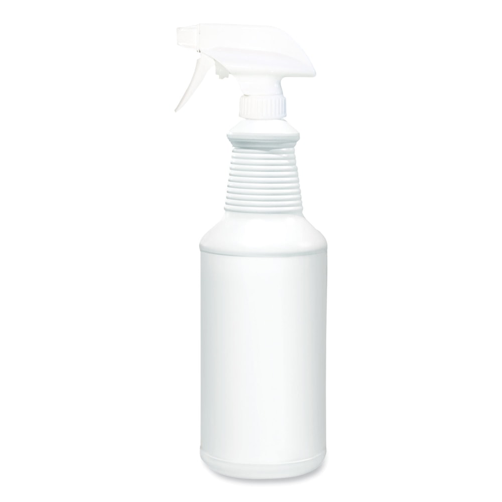 Diversey Water Only Spray Bottle, 32 oz, White, 12/Carton