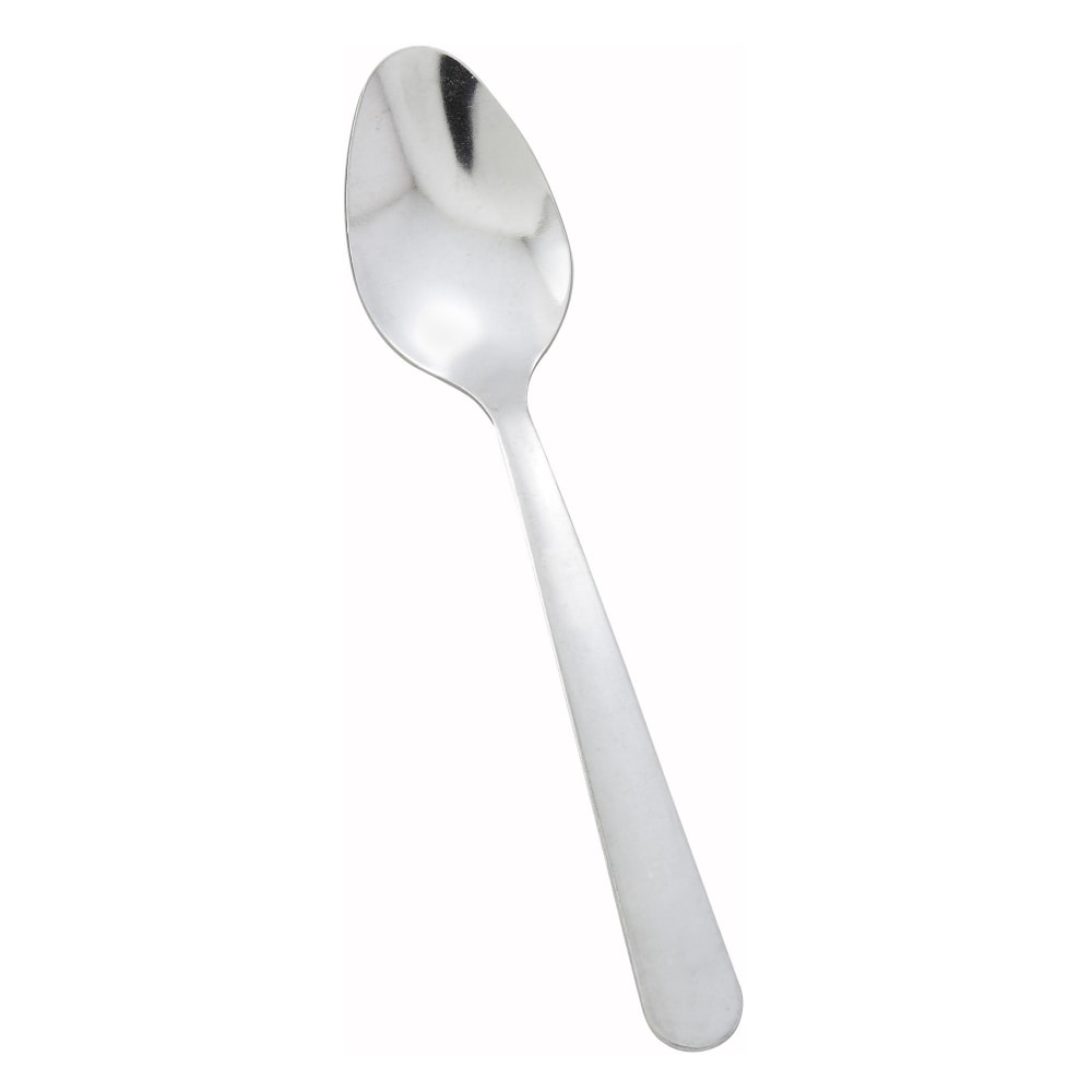 Winco Windsor Stainless Steel Flatware, Teaspoons, Silver, Set Of 12 Teaspoons