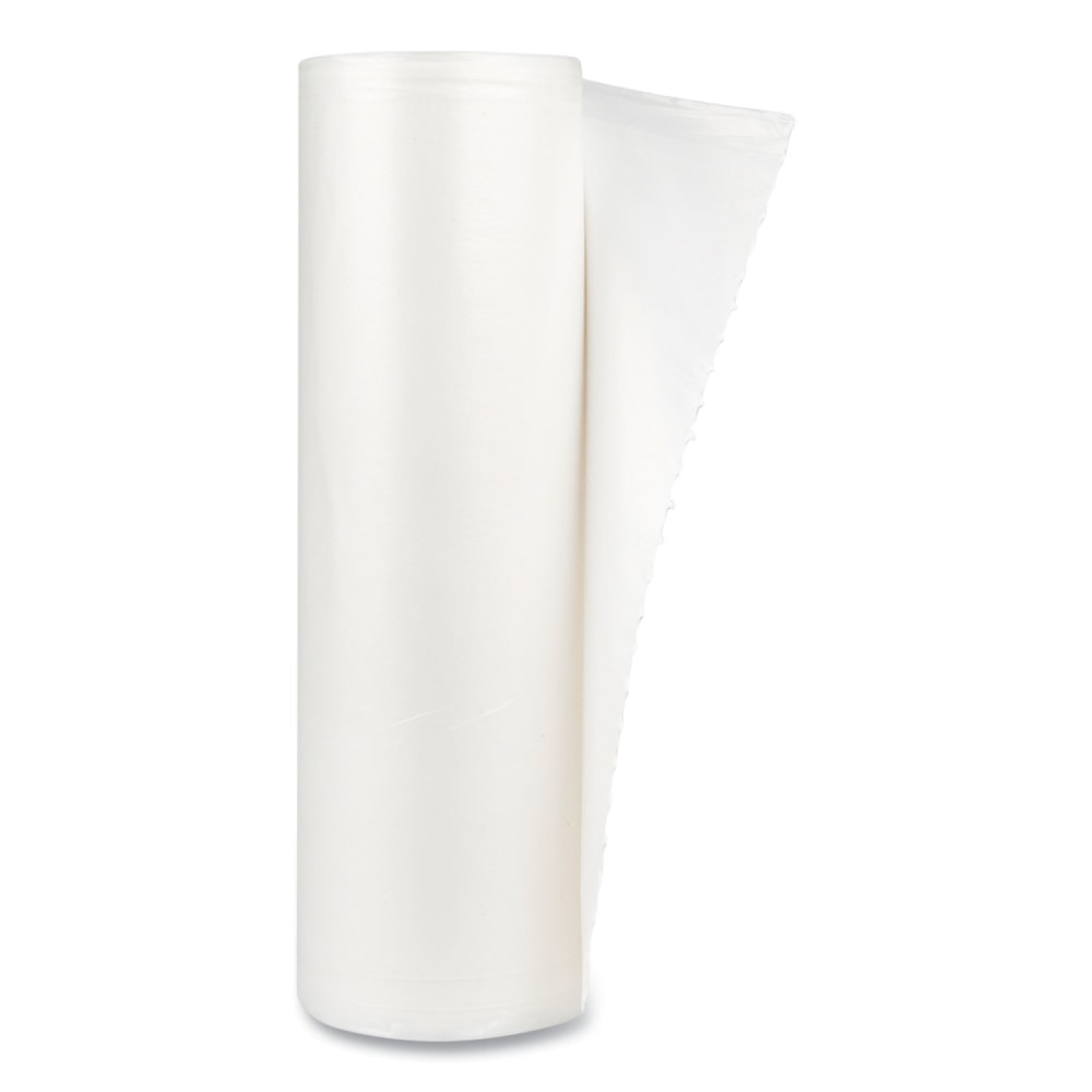 Interplast Group High Density Commercial Can Liner Value Pack, 45 gal, 11 mic, 40in x 46in, Clear, Interleaved Roll, 25 Bags/Roll, 10 Rolls/CT