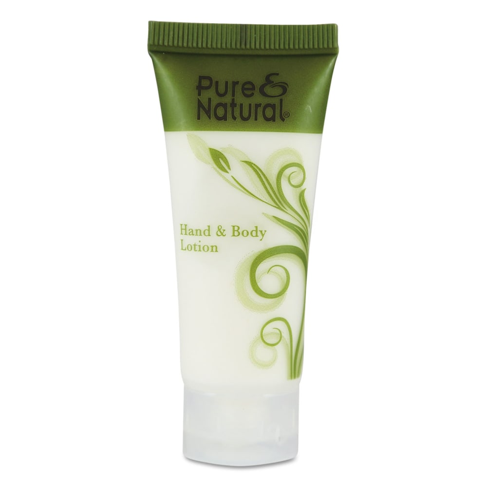 Pure & Natural Hand And Body Lotion, 0.75 Oz, Carton Of 288 Tubes